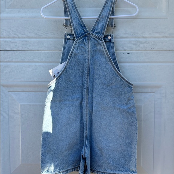 Zara Toddler Denim Overalls New with Tags Size 3-4 Years - Picture 3 of 6